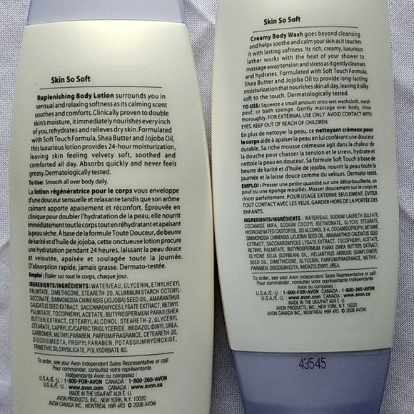 Avon Skin So Soft soft and relaxed duo - Picture 2 of 2